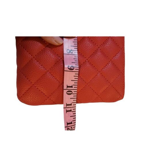 GRACE ELIZABETH Red Clutch Handbag Purse NEW WITH TAGS Designer Wedding Everyday - Picture 7 of 9